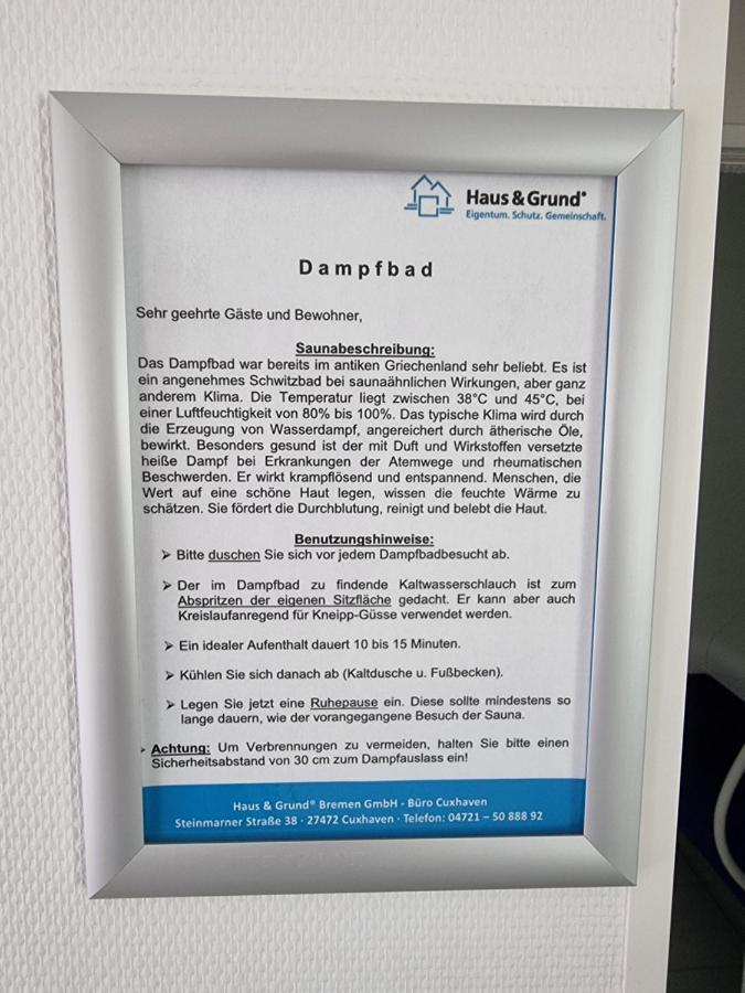 Meerblick 424 Im Haus Trafalgar Cuxhaven Kültér fotó